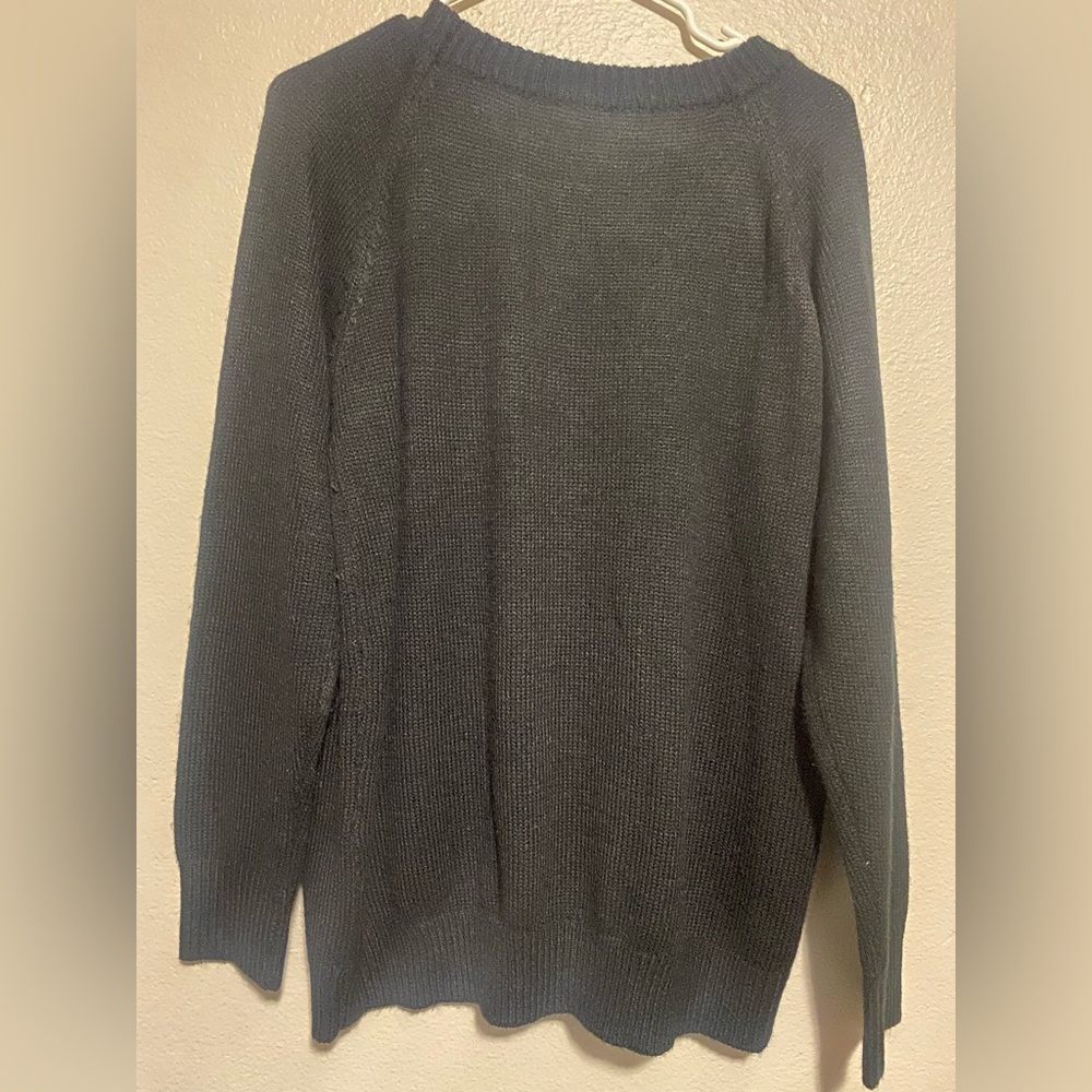 Heart Crewneck Knitted Sweater- size xxl - Picture 11 of 12